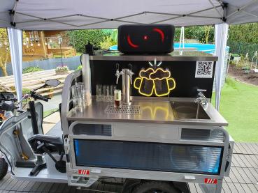 mobile Biertheke, Bierwagen mieten, Ausschankwagen, Schankwagen, Partymobil, Kühlwagen, Bierwagen, Biermobil